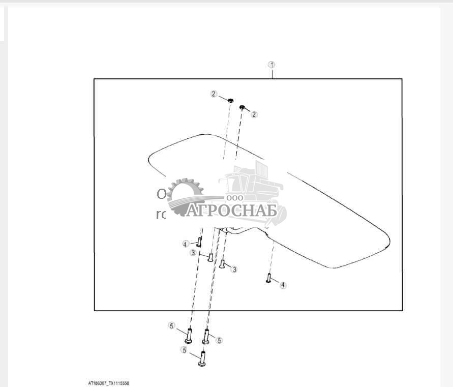 Комплект солнцезащитного козырька 